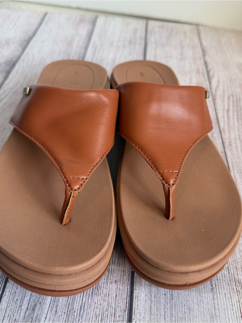 REEF Aura Serenity Platform Flip Flop Shoes 8 - Picture 4 of 9